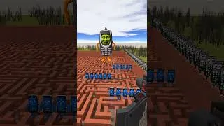 Thumbnail: Nokia, Android And Apple All In Maze Gmod! #shorts