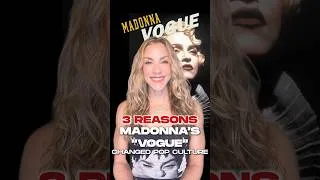 Thumbnail: 🎵 3 Reasons Why Madonna’s “Vogue” Changed Pop Culture Forever #madonna #90smusic #vogue