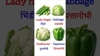 Thumbnail: 20 Vegetables name english and hindi with pictures || 20 सब्जियों के नाम || Vegetables name for kids