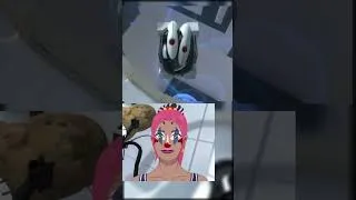 Thumbnail: My pet turret!  #clown #vtuber #portal2 #robots #vector #clips #twitch