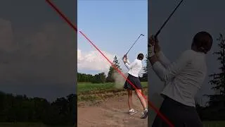 Thumbnail: mistakes were made… 🏌🏼‍♀️check out the whole video on my channel! #golfswing #bunkershot #golf
