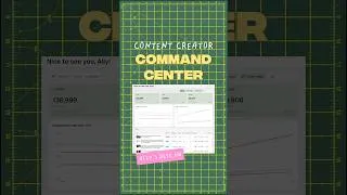 Thumbnail: My content creator command center 👩🏽‍💻✨ @claude