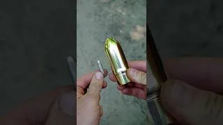 Thumbnail: Recycling Brass Scrap into 40mm Projectile Replica