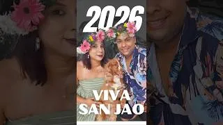 Thumbnail: Couldn't be in Goa but Sao Joao finds you wherever you are. Me, my husband, Milo. Viva San Jao! 🌧️🌺