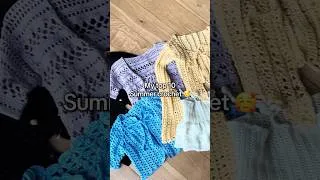 Thumbnail: Some of my summer crochet designs 🥰 #crochetaddicted #crochettrends #crochetpatterns