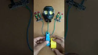 Thumbnail: I Powered Helmet Fog Light & 4-Traffic Light Using Metal Gear Motor — Generator Project