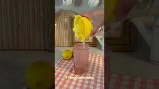 Thumbnail: homemade single-serve lemonade 🍋
