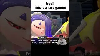 Thumbnail: Frye said "What the F**K!" #splatoon3 #funny #shorts