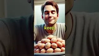 Thumbnail: I Ate 2 Eggs a Day, Here's What Happened to My Body #shorts  #fitnessscience #musclefacts
