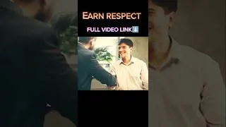 Thumbnail: உன் மதிப்பை அதிகப்படுத்து | How to Earn Respect #motivation #tamilshorts