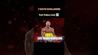 Thumbnail: 🔥உடனே ஆரம்பி🔥 | 7 DAYS CHALLENGE #motivation #tamilshorts