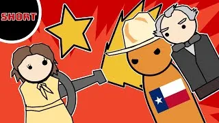 Thumbnail: When Texas Fought A "War" With Itself Over Where the Capital Should Be. #shorts