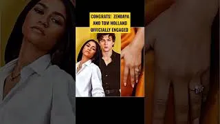 Thumbnail: CONGRATS! ZENDAYA AND TOM HOLLAND OFFICIALLY ENGAGED #zendaya #tomholland