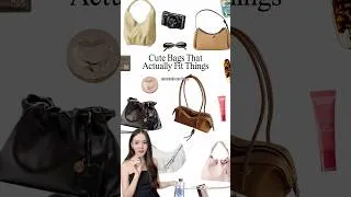 Thumbnail: Cute Bags That Actually Fit Everything I Need 👜 | Practical Bag Recos