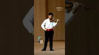 Thumbnail: Huang Zheng Xin Curtis｜1st Round #violin #violincompetition