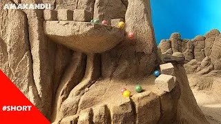 Thumbnail: Colorful Cascade Marble Run #shorts
