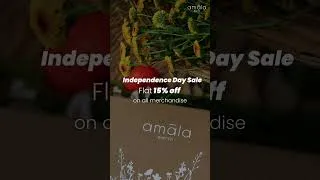 Thumbnail: Amala Earth Independence Day Sale