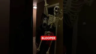 Thumbnail: I Accidentally Broke My Skeleton 💀#horror #comedy #behindthescenes