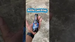 Thumbnail: Bottle Cold Drink vs Kurkure Packet which strong #amandare3 #experimnent #colddrink #short