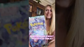 Thumbnail: Opening my first ever Pokémon pack! I'm just in it for the cute cards! #pokemoncards #pokemon