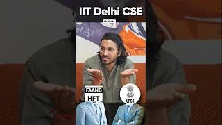 Thumbnail: UPSC vs Big Job | What do IIT Delhi CSE students prefer more?