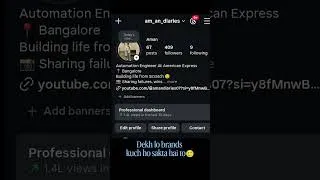 Thumbnail: Dekh lo agar kuch ho sakta hai to #brand #collaboration #promotion #fyp #brandcollaborations