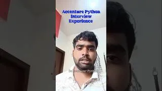 Thumbnail: Accenture Customer Software Engineer Python Role interview Experience Coding Questions Asked