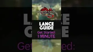 Thumbnail: Rise Lance in 60 Seconds  #guide #gaming #tutorial #monsterhunter #monsterhunterrisesunbreak