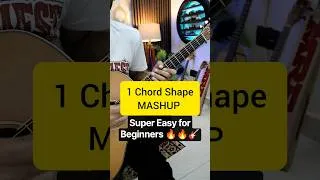 Thumbnail: 1 Chord Shape Mashup 🔥- Super Easy For Beginners - Ultimate Mashup - Sing & Perform Anywhere#mashup