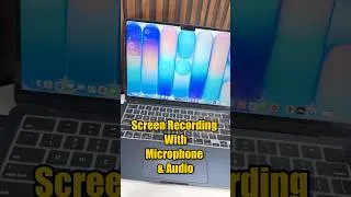 Thumbnail: MacBook screen recording with audio mic | How to record screen in MacBook
