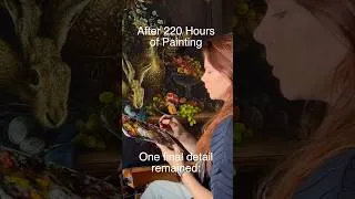 Thumbnail: The Last Detail on My 220-Hour Painting