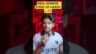 Thumbnail: 📍PART 811 :" REAL HORROR STORY OF HARSH "😱‼️| #teluguhorrorstories #amarraghu #shorts #shortsfeed