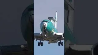 Thumbnail: Rare RAF Wedgetail arrive at BHX #shorts ##aviation