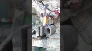 Thumbnail: TURNING REBAR INTO KNIFE # #amazingkkdaily #shorts