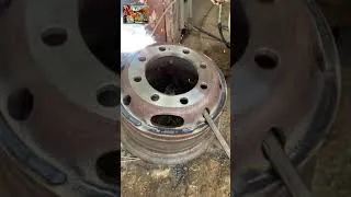 Thumbnail: Restoration OF A BROKEN Truck Rim| #Short #SHORTSVIDEO