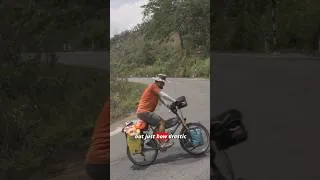 Thumbnail: Cycling VIETNAM's Central Highlands 🥵🇻🇳 #biketouring #bikepacking  #shorts #cyclingvietnam