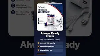 Thumbnail: NEVER Buy AA Batteries Again! Starcell Rechargeable Kit Review