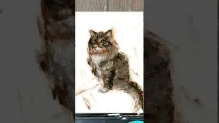 Thumbnail: Cat Oil Painting High Speed