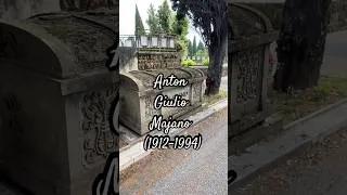 Thumbnail: Anton Giulio Majano (1912-1994) Regista e sceneggiatore. Tomba al Verano di Roma. Loretta Goggi