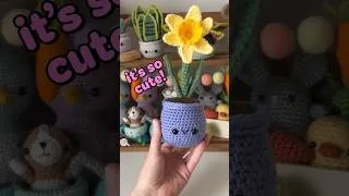 Thumbnail: be honest about these colors 😅🤔 #crochet #amigurumi #crochetflower #crocheting #crochetpattern #yarn