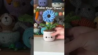 Thumbnail: whats your favorite flower?🌷🥰 #crochet #crocheting #amigurumi #crochetpattern #crochetflower #yarn