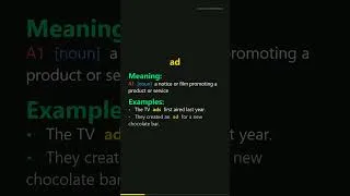 Thumbnail: Ad Meaning | Ad Definition | Pronunciation & Examples | Noun