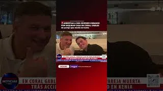 Thumbnail: 🚨ARRESTAN A DOS JOVENES CUBANOS POR SAQUEAR CASA EN CORAL GABLES de pareja que murió en Kenia