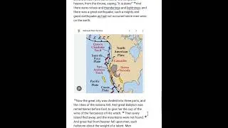 Thumbnail: THE Big One; Revelation 16:18-19; Revelation 18 (Edmonds 2016-present)