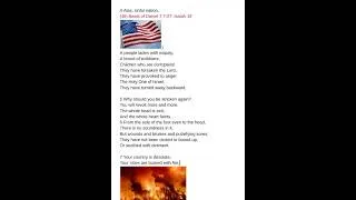 Thumbnail: Isaiah 1 | 4th Beast Daniel 7: USA | Revelation 17 (Edmonds 2016-present)
