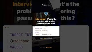 Thumbnail: Storing passwords like this? Game over.