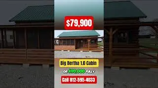 Thumbnail: ONLY $35K STARTING FOR A CABIN?!  #modularcabins #airbnb #cabinbliss #tinyhouse #modularhomes