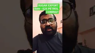 Thumbnail: SUGAR EXPORT BAN | #shorts #sugar #ethanol