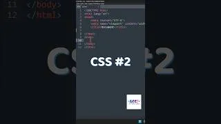 Thumbnail: How to use Inline Stylesheet in HTML. #css #coding #shorts
