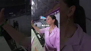 Thumbnail: Celine Asked Messi for a Photo… Then Ronaldo Did This 😱 ll #ronaldo #georgina #shorts